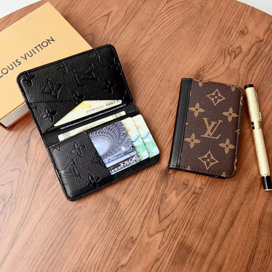 Elegantes carteras con monograma & a cuadros Lou