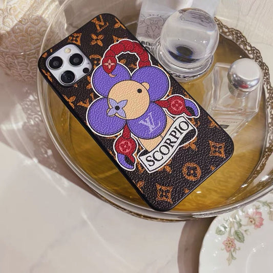 Scorpio Love Painted iPhone 케이스 맞춤 제작