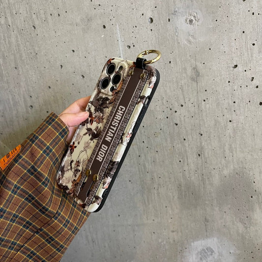 ファッションメープルリーフリストバンドiPhoneケース