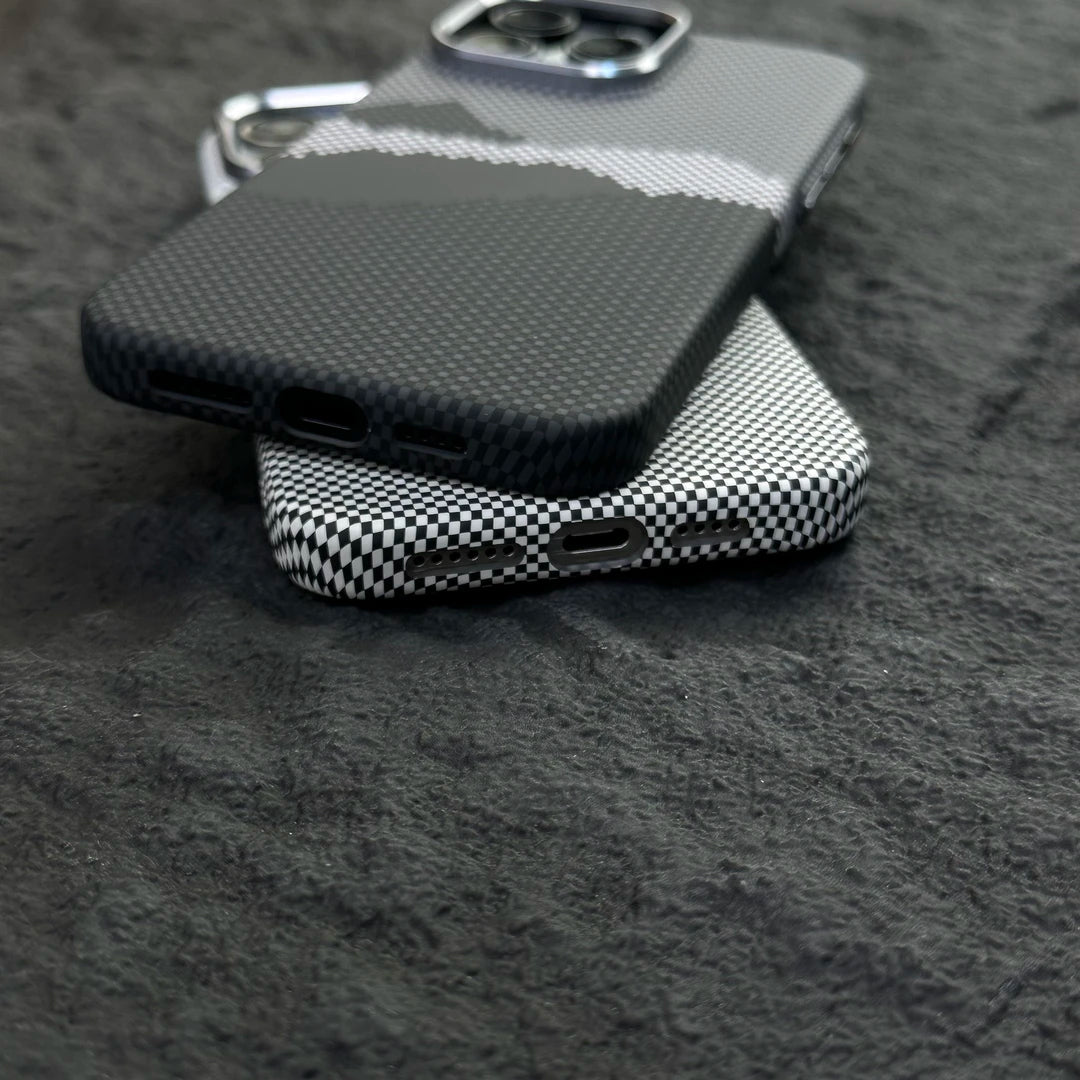 MagSafe-kompatibelt telefoncover med abstrakt pixeldesign