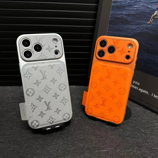 Husă pentru iPhone din piele premium din microfibră
