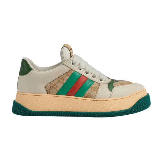 Retro Stripe Casual Sneakers – Premium læder Comfort Street Sko
