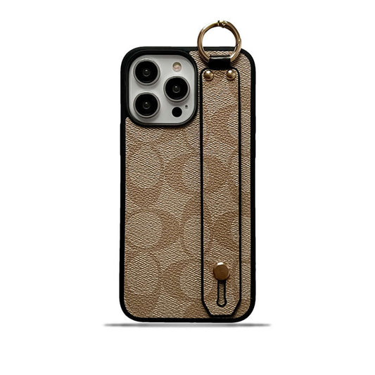 クラシックiPhoneケース（ホルダー付き）コーヒーSW240330