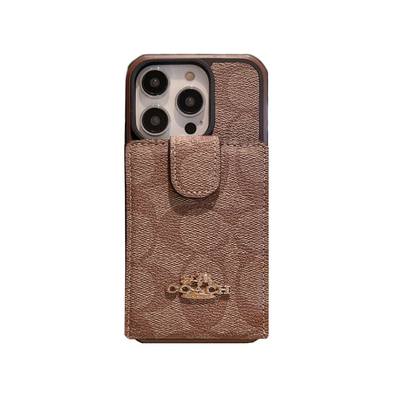 ウォレット付きクラシック iPhone ケース -LBK241416