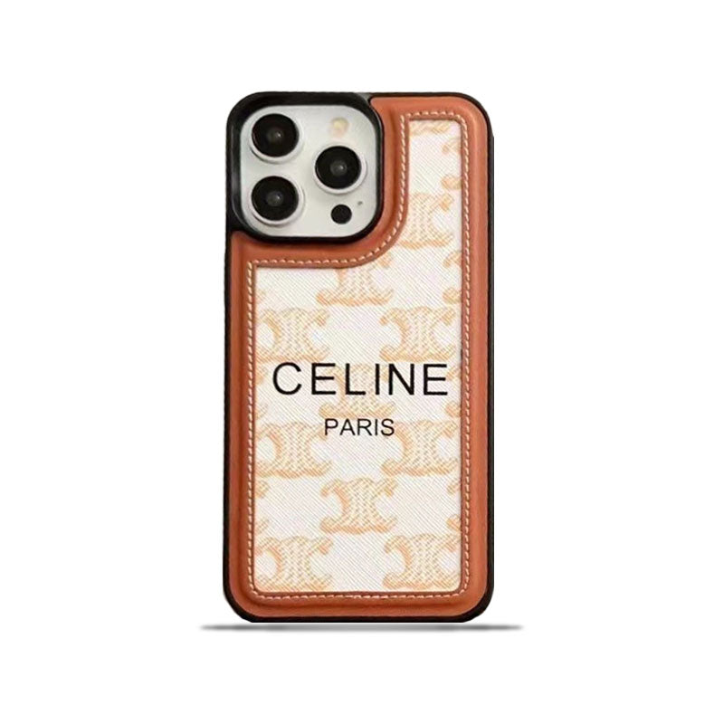 Hvidt Celine iPhone etui med strop-SZ231124