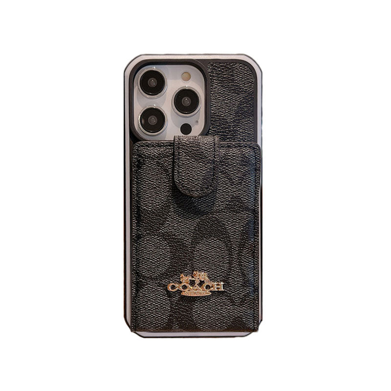 ウォレット付きクラシック iPhone ケース -LBK241416