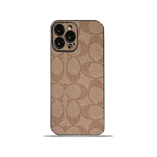 クラシック iPhone ケース コーヒー -QB240402