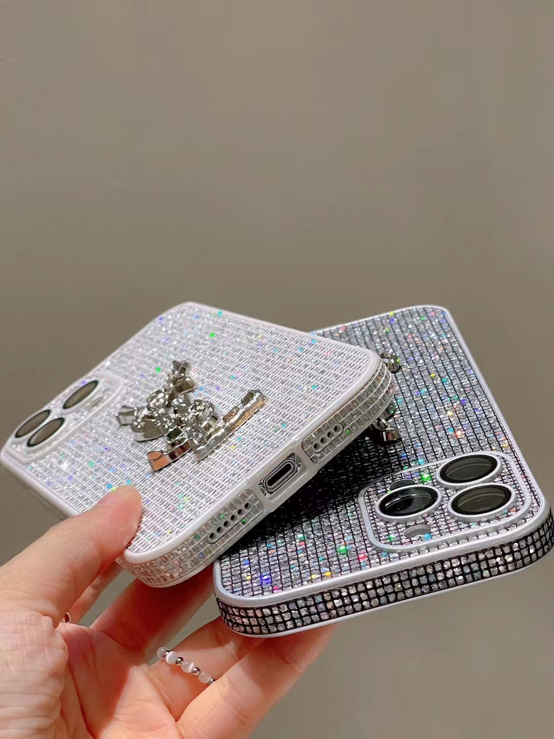 豪華なグリッター iPhone ケース