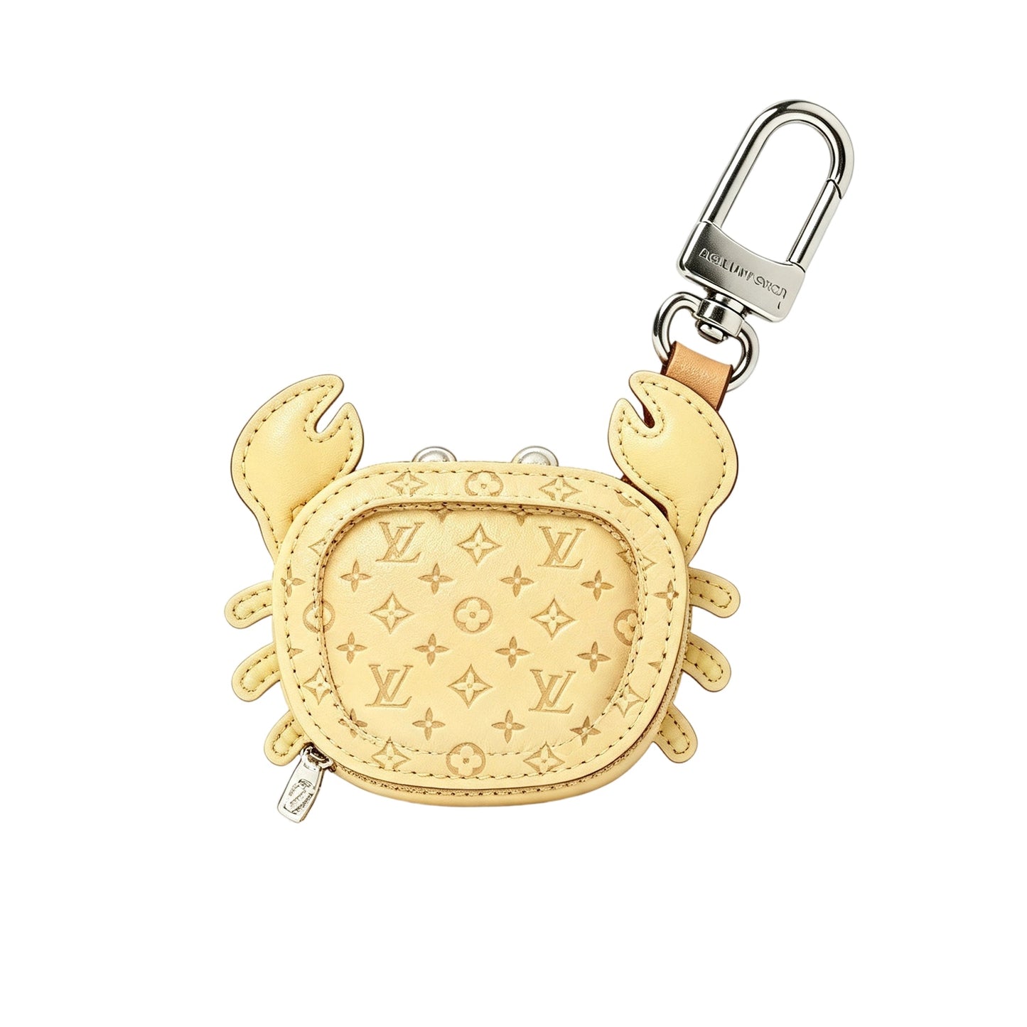 Crab Mini Coin Purse Bag Charm Keychain