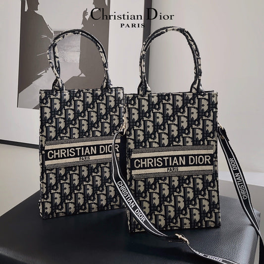 Bolso tote clásico con correa cruzada