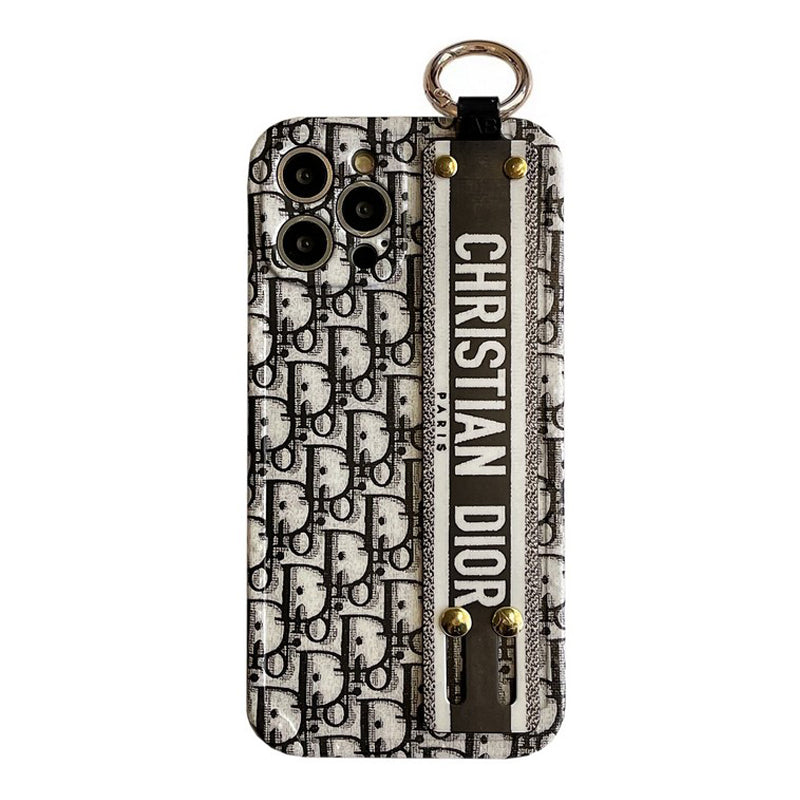 Capa para iPhone com pulseira de moda