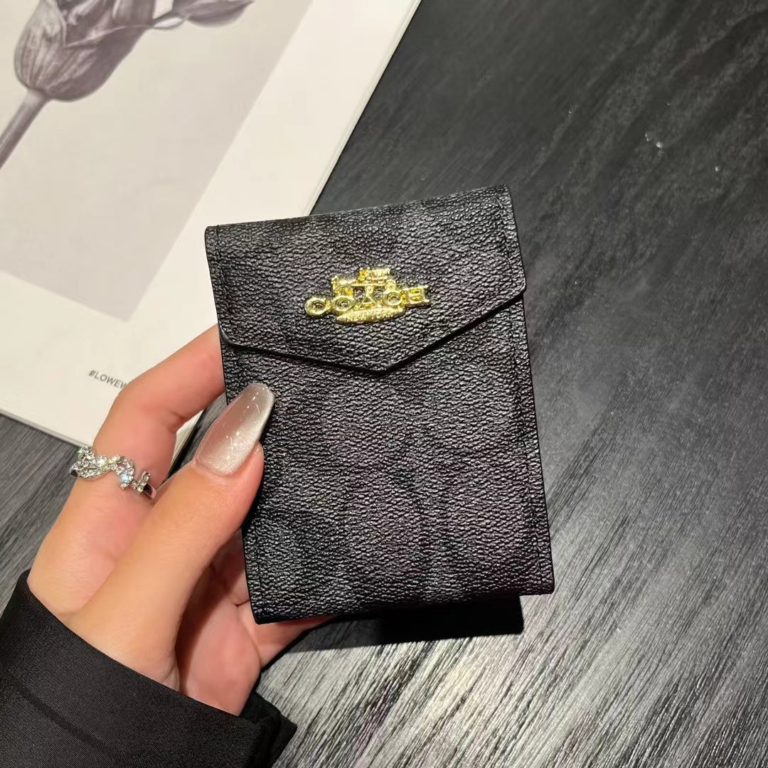 Só MK & CO - Sparán Sealbhóir Cárta Monagram Inspreagtha