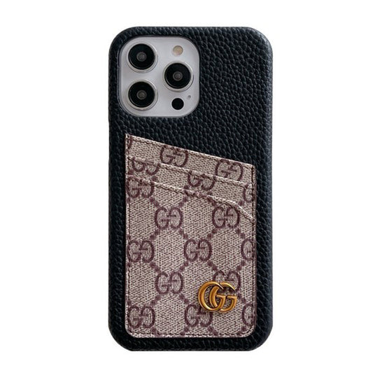 Premium Kaarttas Klassiek iPhone-hoesje
