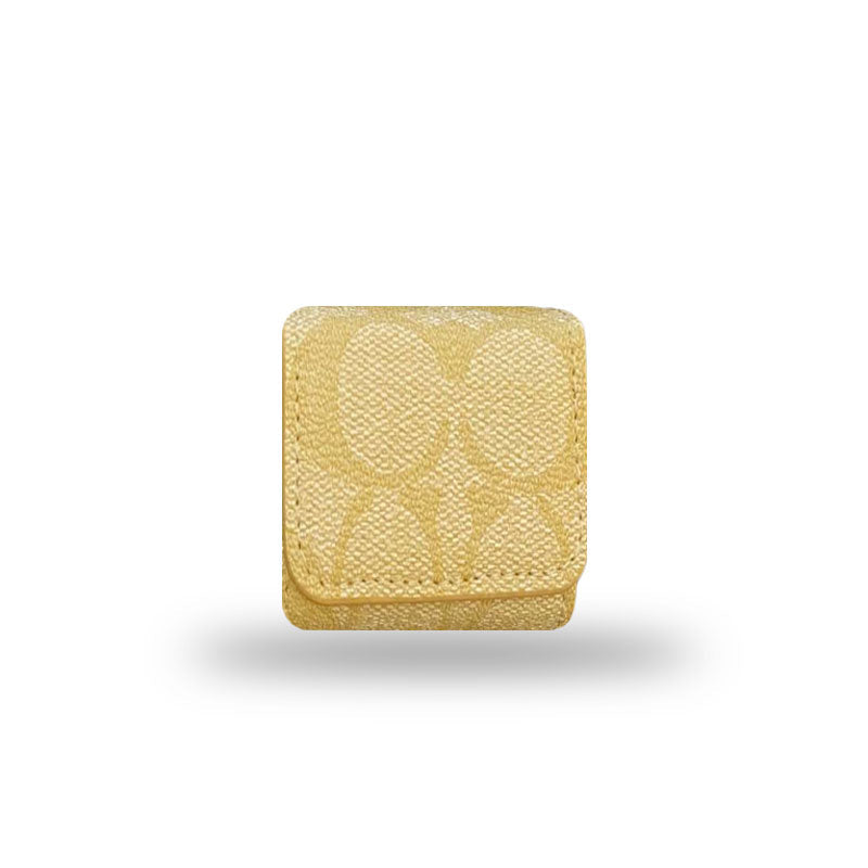 Luxusné klasické puzdrá na slúchadlá AirPods Coffee-YH240425