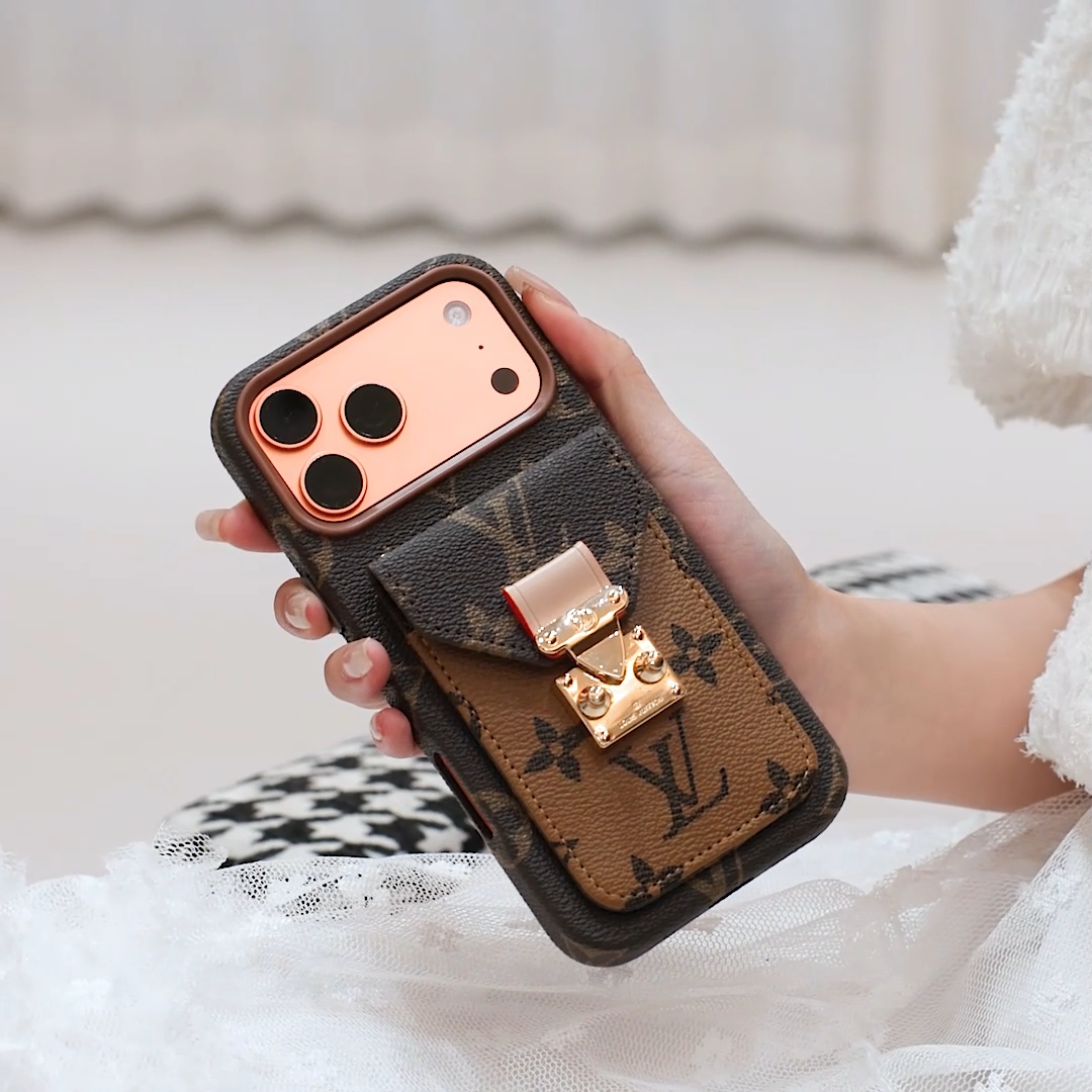 Cás iPhone póca cárta Leathar só-spreagtha