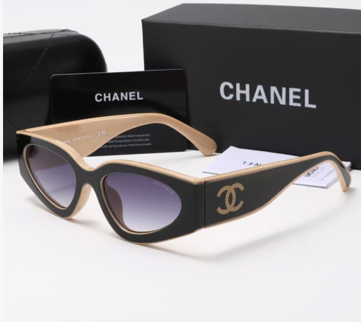 Rectangle Acetate Sunglasses cc