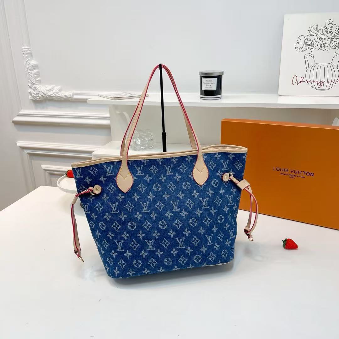 L-Luxurious Fashion Denim Bag