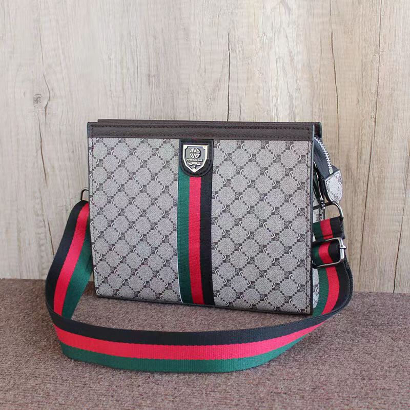 Stedelijke monogram clutch 002