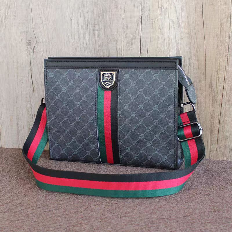 Stedelijke monogram clutch 002