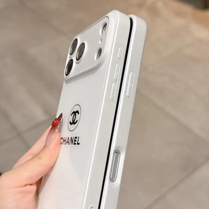 クラシック ミニマリスト リュクス iPhone ケース – ホワイト グロス エディション