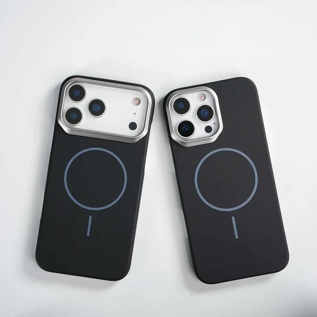 Nueva funda delgada para teléfono magnético de tacto desnudo 08