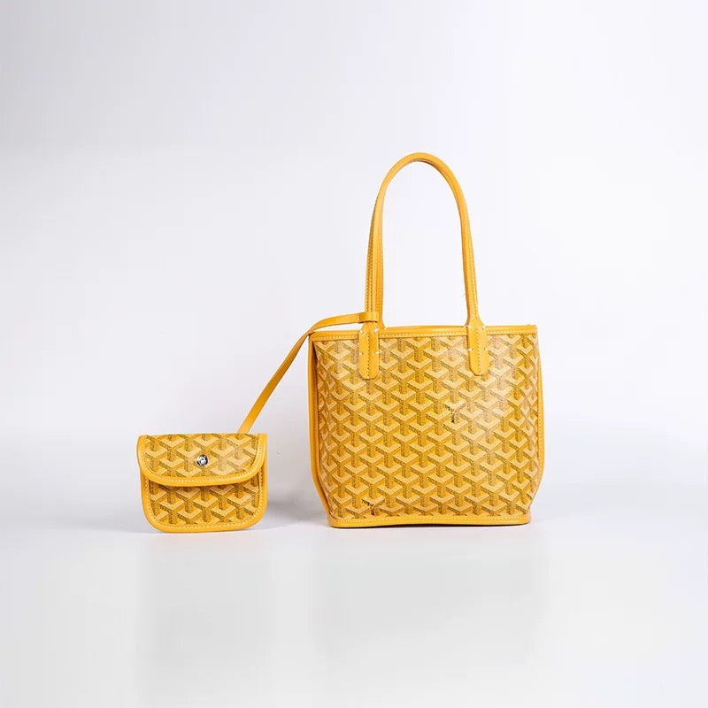 Parisian Luxury Geometric Tote Bag – Elegant & Allsidig 013