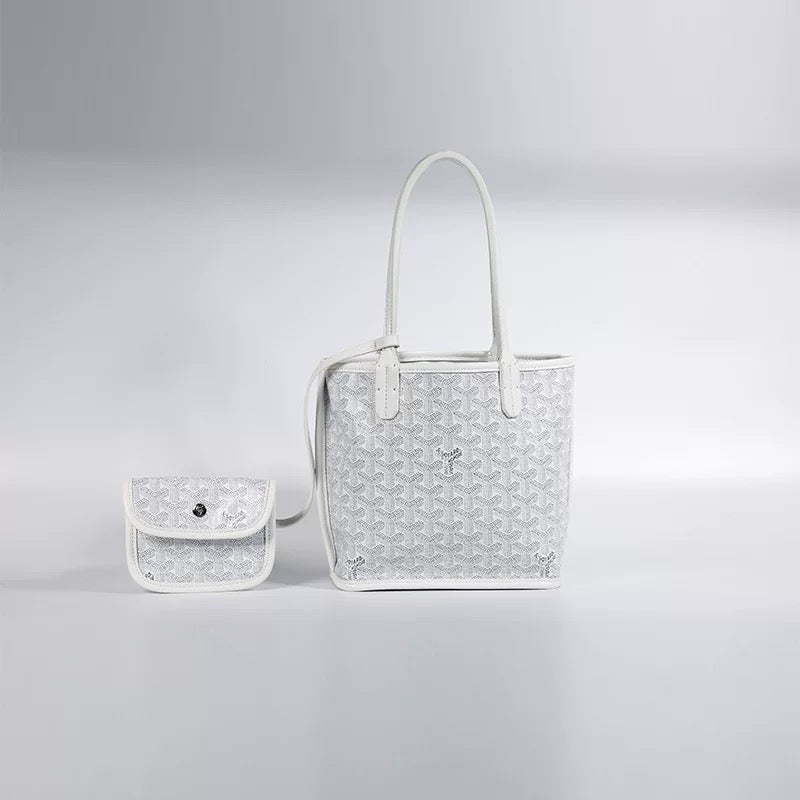 Parisian Luxury Geometric Tote Bag – Elegant & Allsidig 013