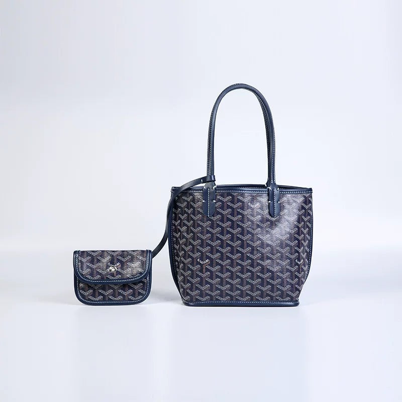 Parisian Luxury Geometric Tote Bag – Elegant & Allsidig 013