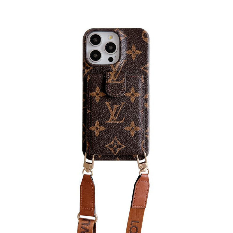 Luksus Card Bag Crossbody Chain iPhone etui
