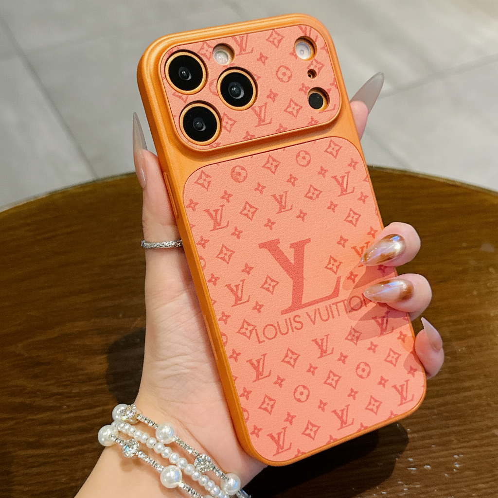 高級感のあるエンボス柄iPhoneケース