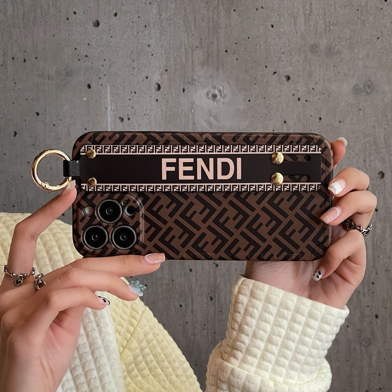 Elegant iPhone-deksel med armbånd