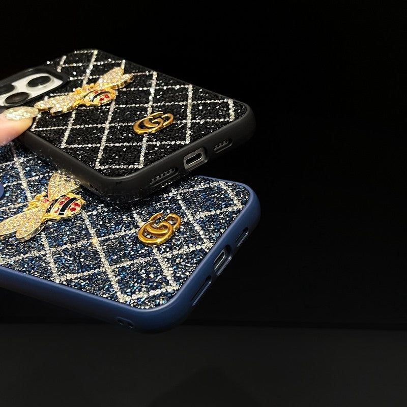 Premium Bee Diamond iPhone-hoesje