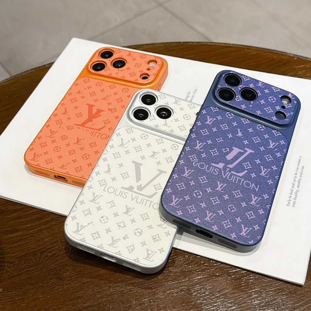高級感のあるエンボス柄iPhoneケース