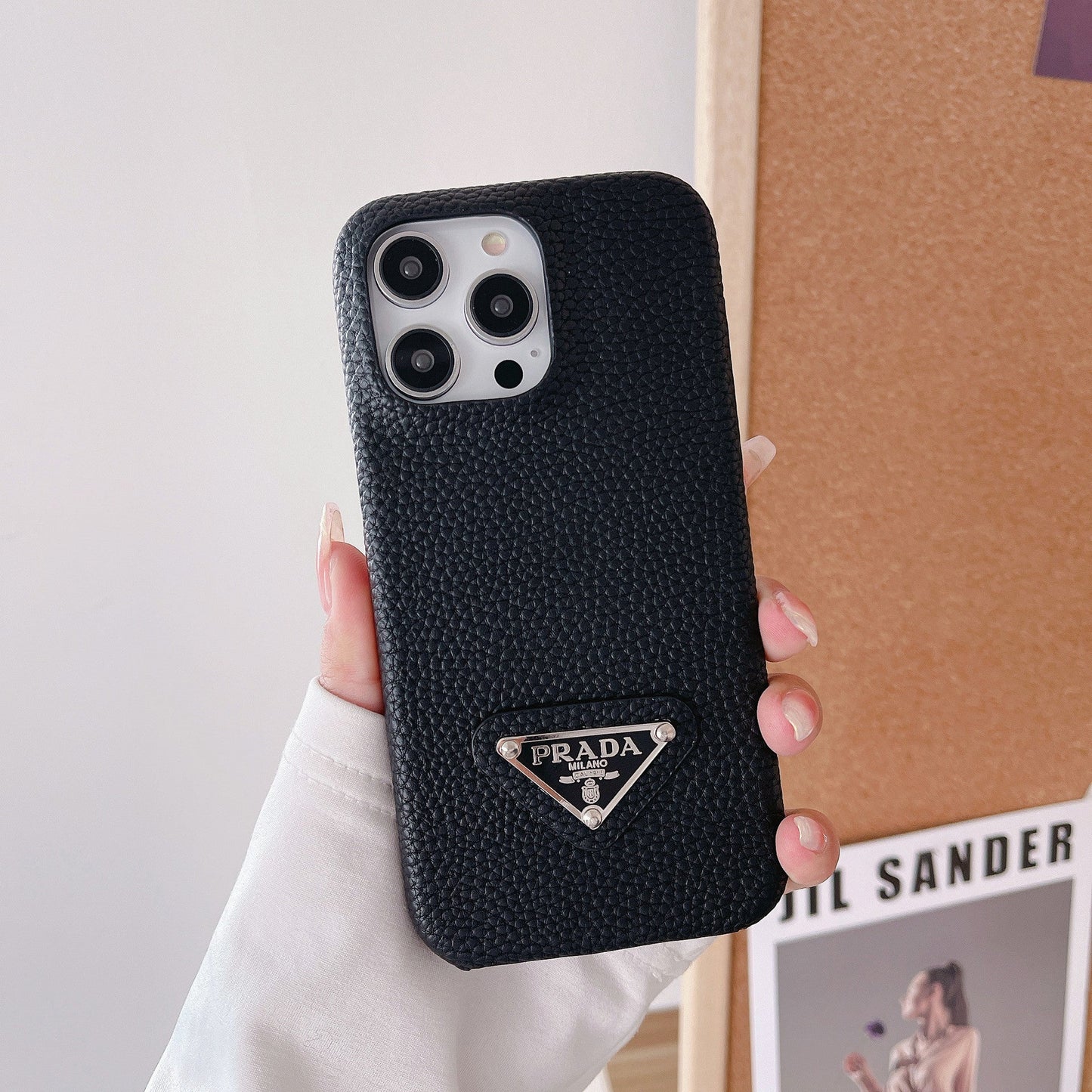 Luksus Leather iPhone-deksel