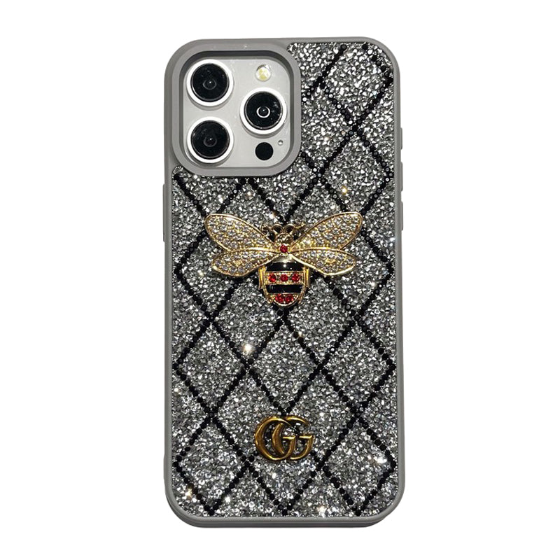 Premium Bee Diamond iPhone-hoesje