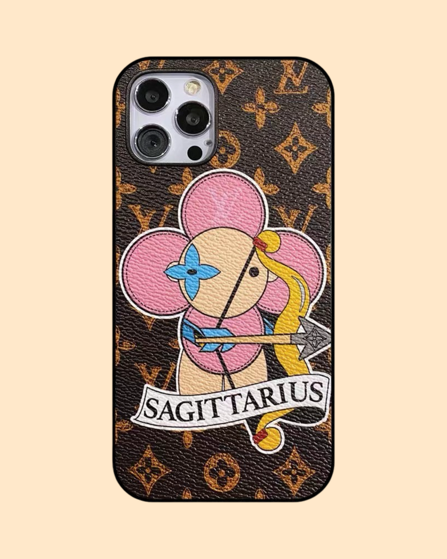 Sagittarius Love Painted iPhone-deksel Spesiallaget