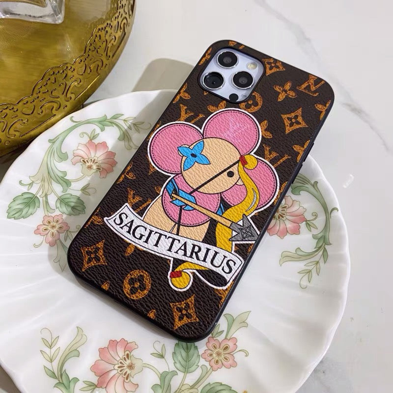 궁수자리 사랑 Painted iPhone 케이스 맞춤 제작