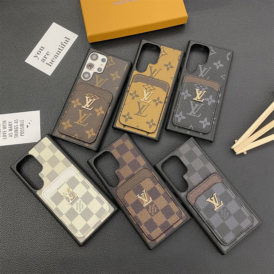 HAZĂ DE TELEFON SAMSUNG GALAXY PETITE MALLE SUPORT CARD PÂNZĂ MONOGRAMĂ