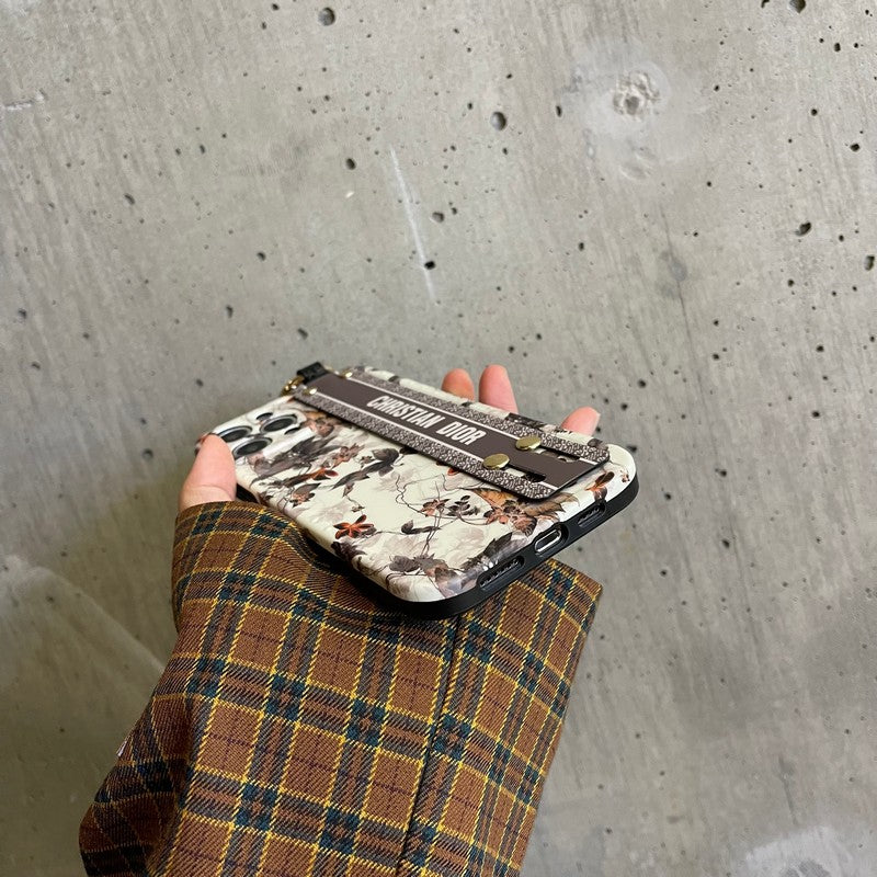 ファッションメープルリーフリストバンドiPhoneケース