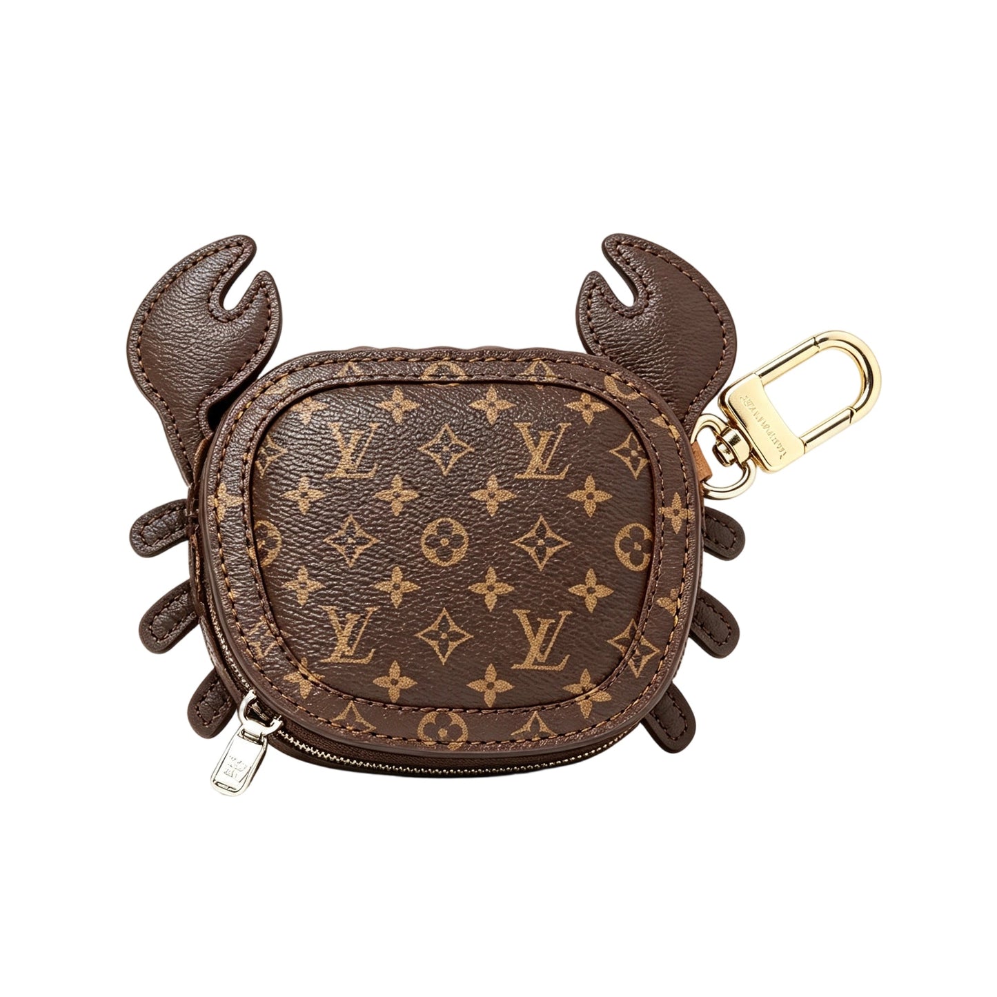 Crab Mini Coin Purse Bag Charm Keychain