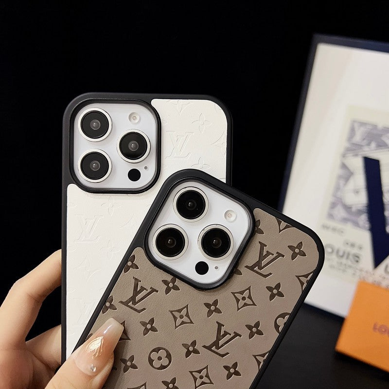 Luksus brunt håndkjede iPhone-deksel