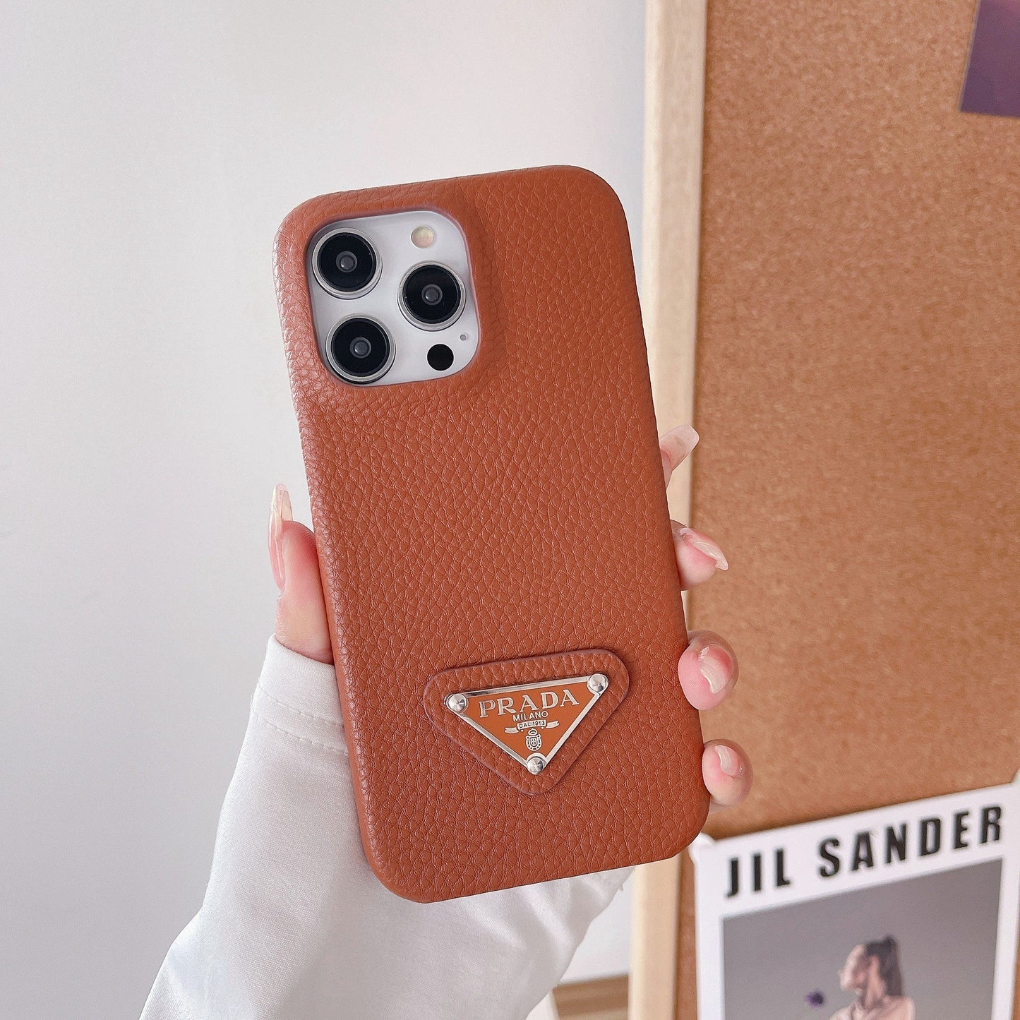 Luksus Leather iPhone-deksel