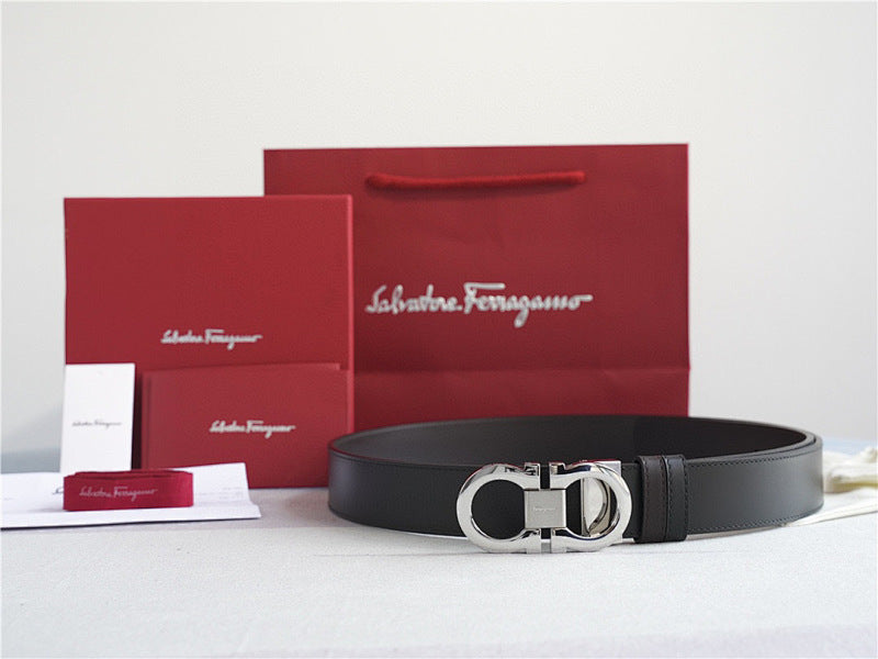 Crios Leathar Classic Silver-Búcla