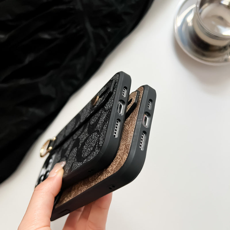 Klassisk iPhone-deksel med holder Coffee-SW240330