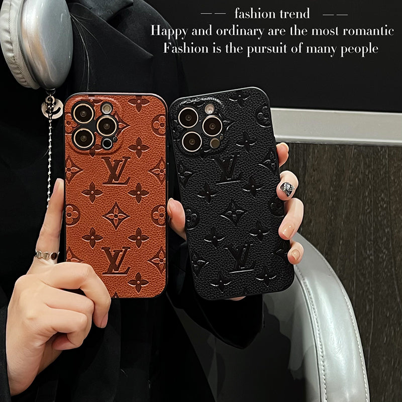 Husă pentru iPhone din piele de lux