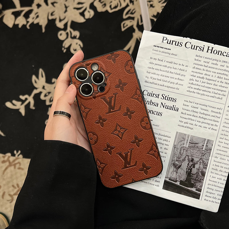 Husă pentru iPhone din piele de lux