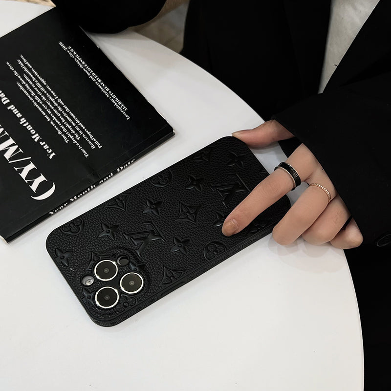 Husă pentru iPhone din piele de lux