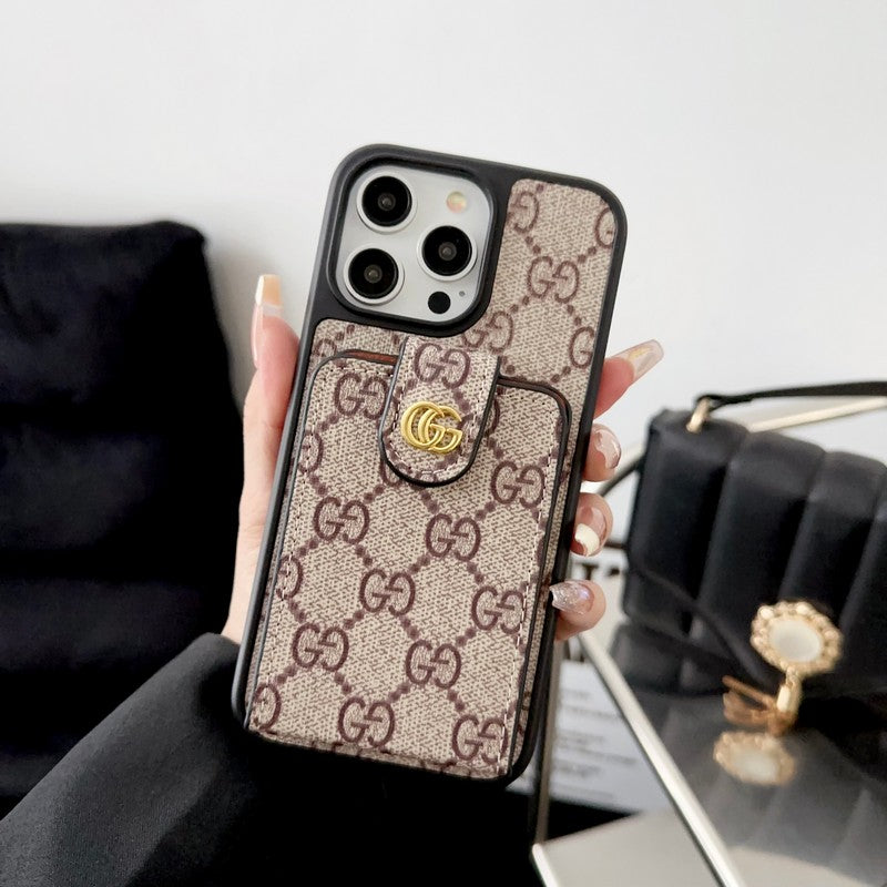 Premium Card Bag Crossbody Chain pouzdro na iPhone