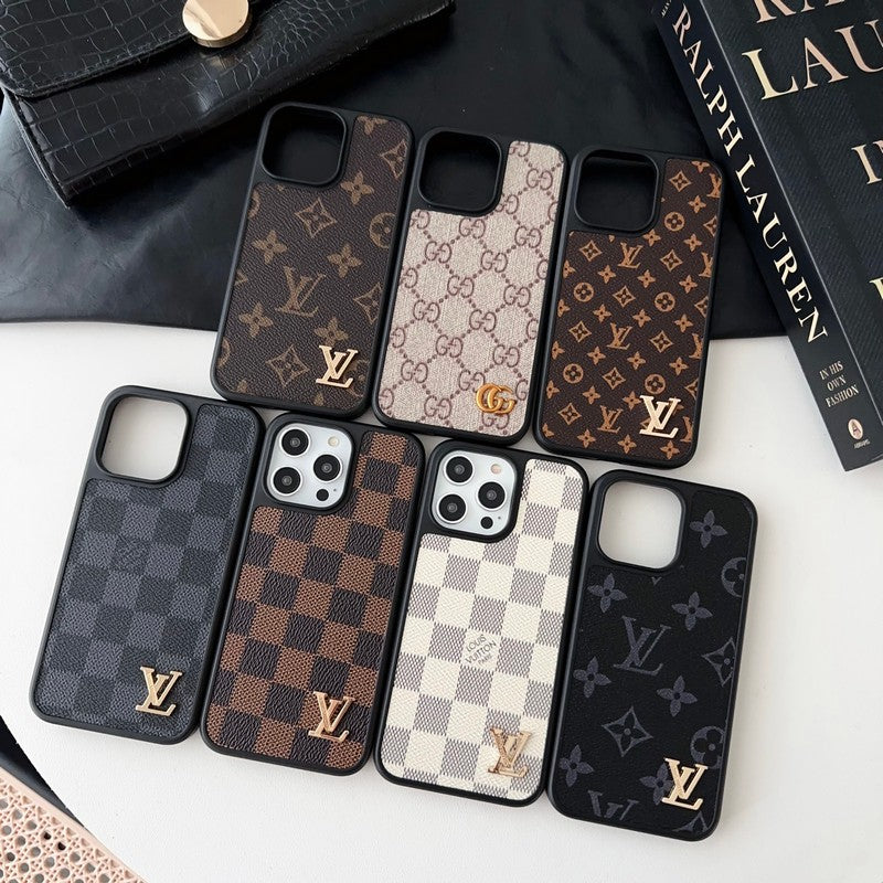 Luxe zwart & wit iPhone-hoesje