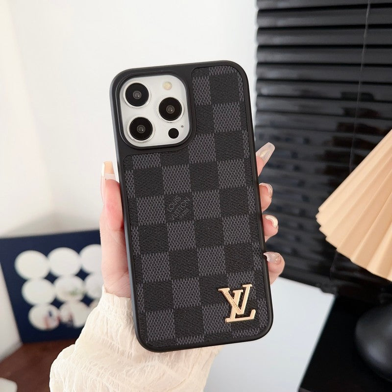 Luxe zwart & wit iPhone-hoesje